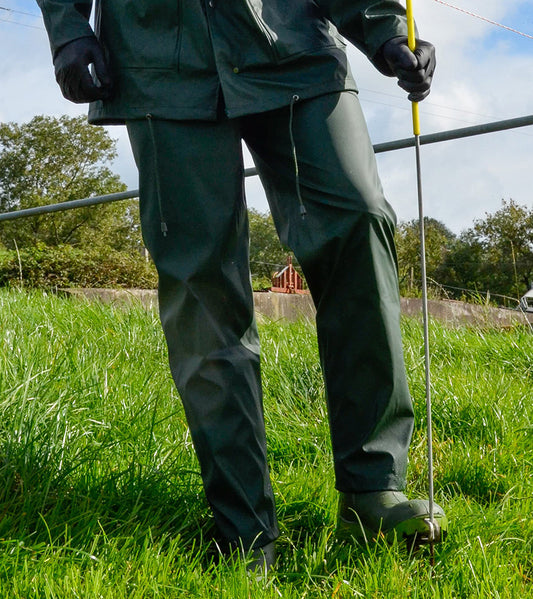 FarmTrak Over Trousers Green