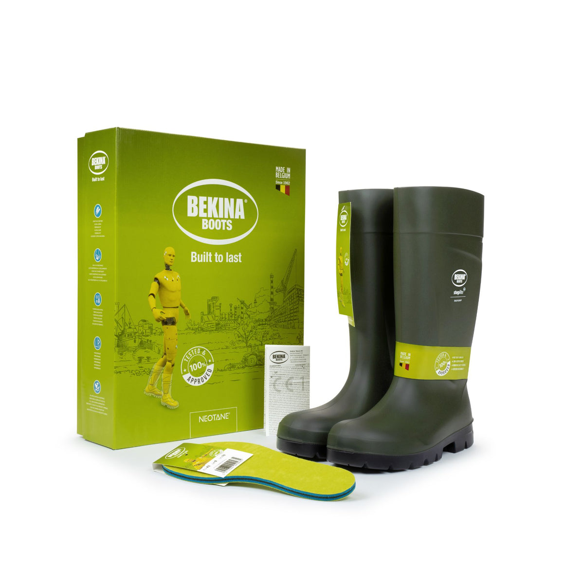 Bekina Steplite EasyGrip Boots Soft toe