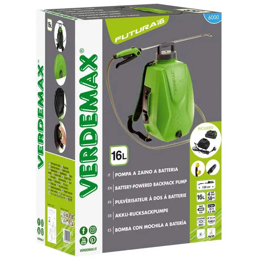 Futura Pro Battery Powered 16 Litre Backpump — image 5
