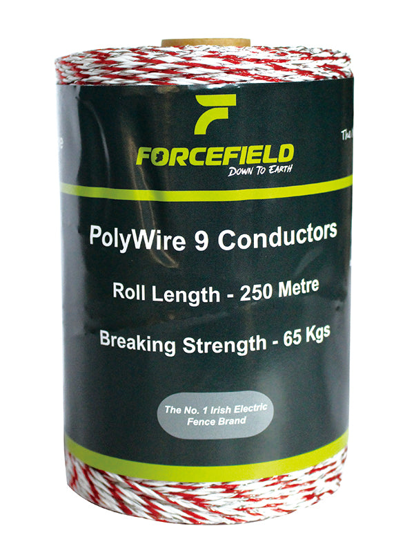 Forcefield 9 Conductor Polywire 250m