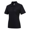 Portwest Naples Women's Polo Shirt Black