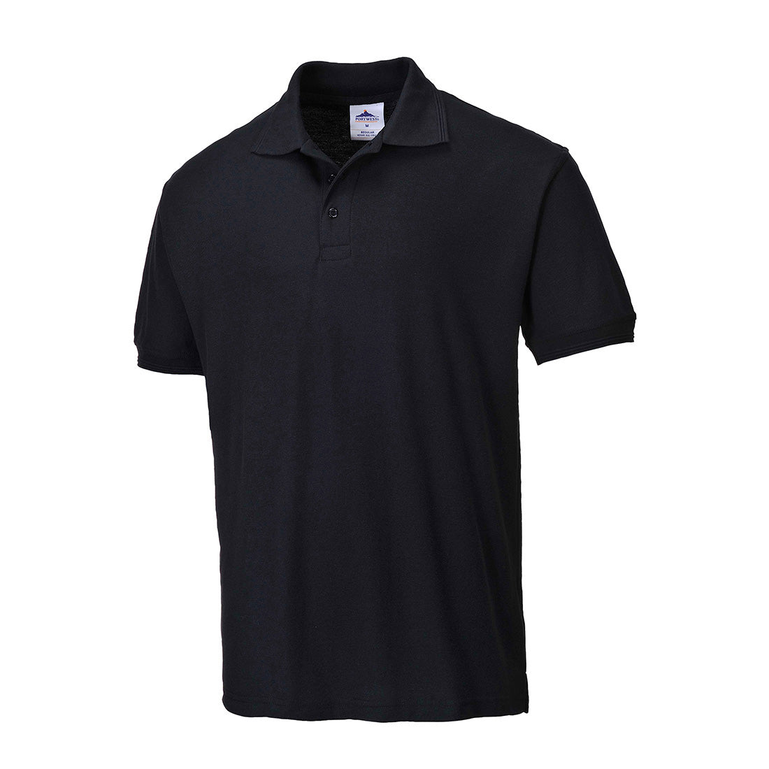 Portwest Naples Polo Shirt Black
