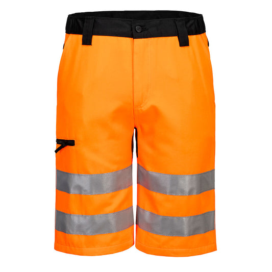 Portwest Hi-Vis Shorts Orange/Black