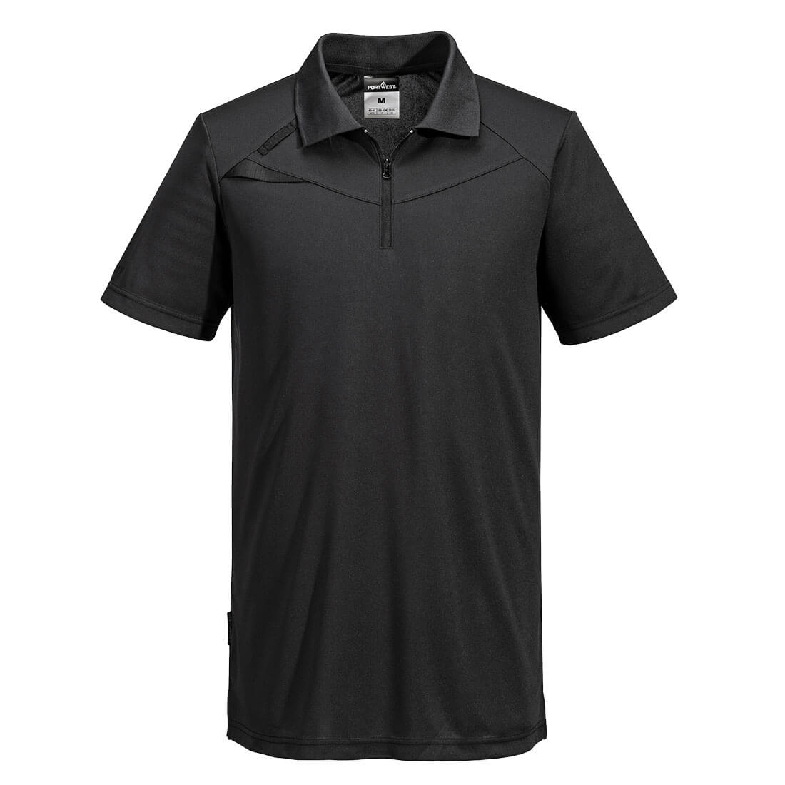 Portwest DX4 Polo Shirt All Black