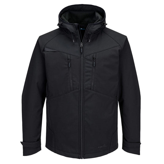 Portwest DX4 Hooded Softshell Black