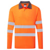 Portwest Hi-Vis Polo L/S Orange