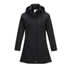 Portwest Carla Women's Hooded Softshell Jacket Black